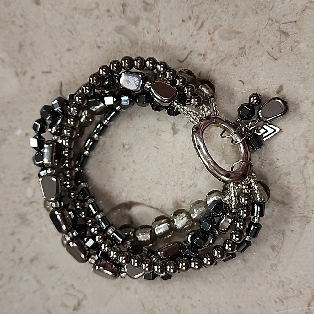 Silpada hematite bracelet